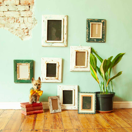 Rustic picture frames