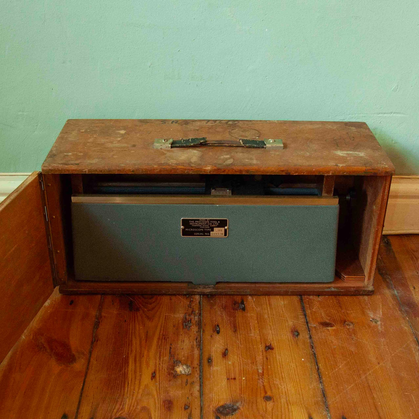 Vintage wooden boxes