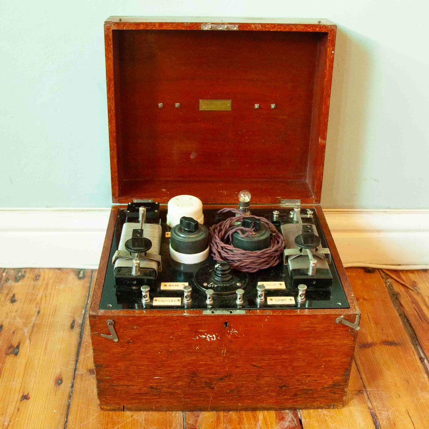 Vintage wooden boxes