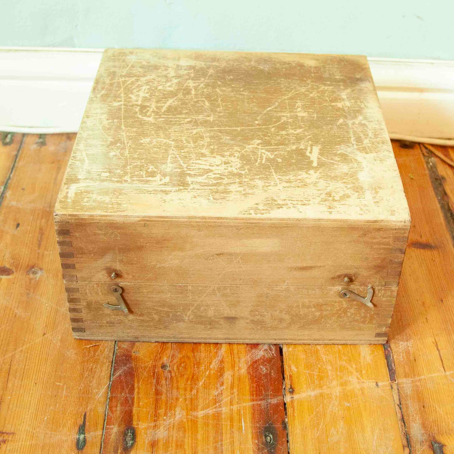 Vintage wooden boxes