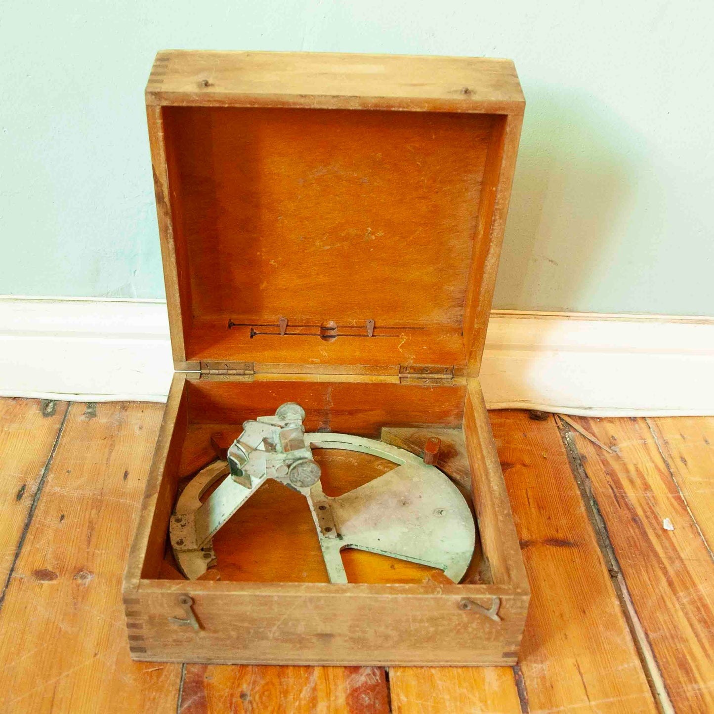 Vintage wooden boxes