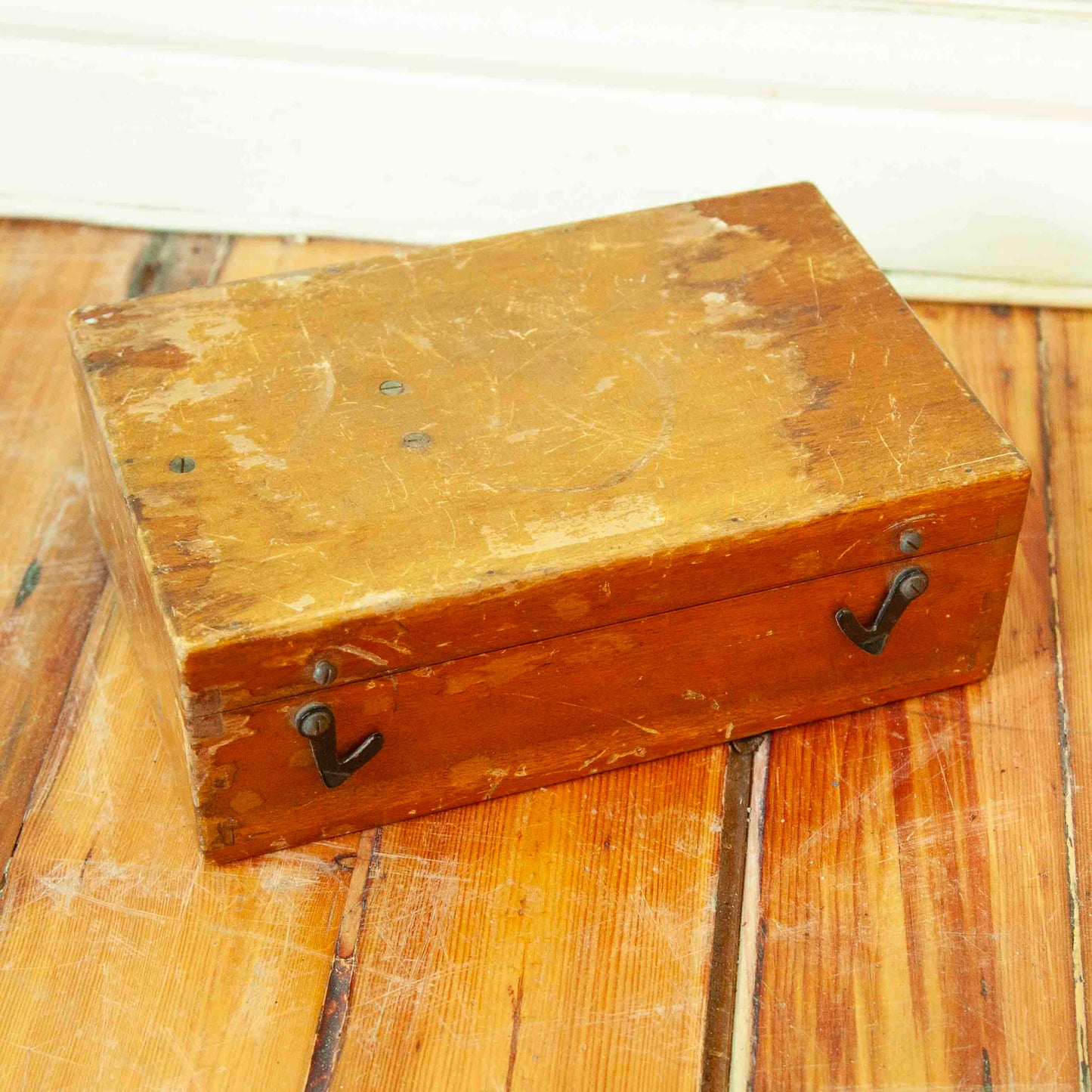 Vintage wooden boxes