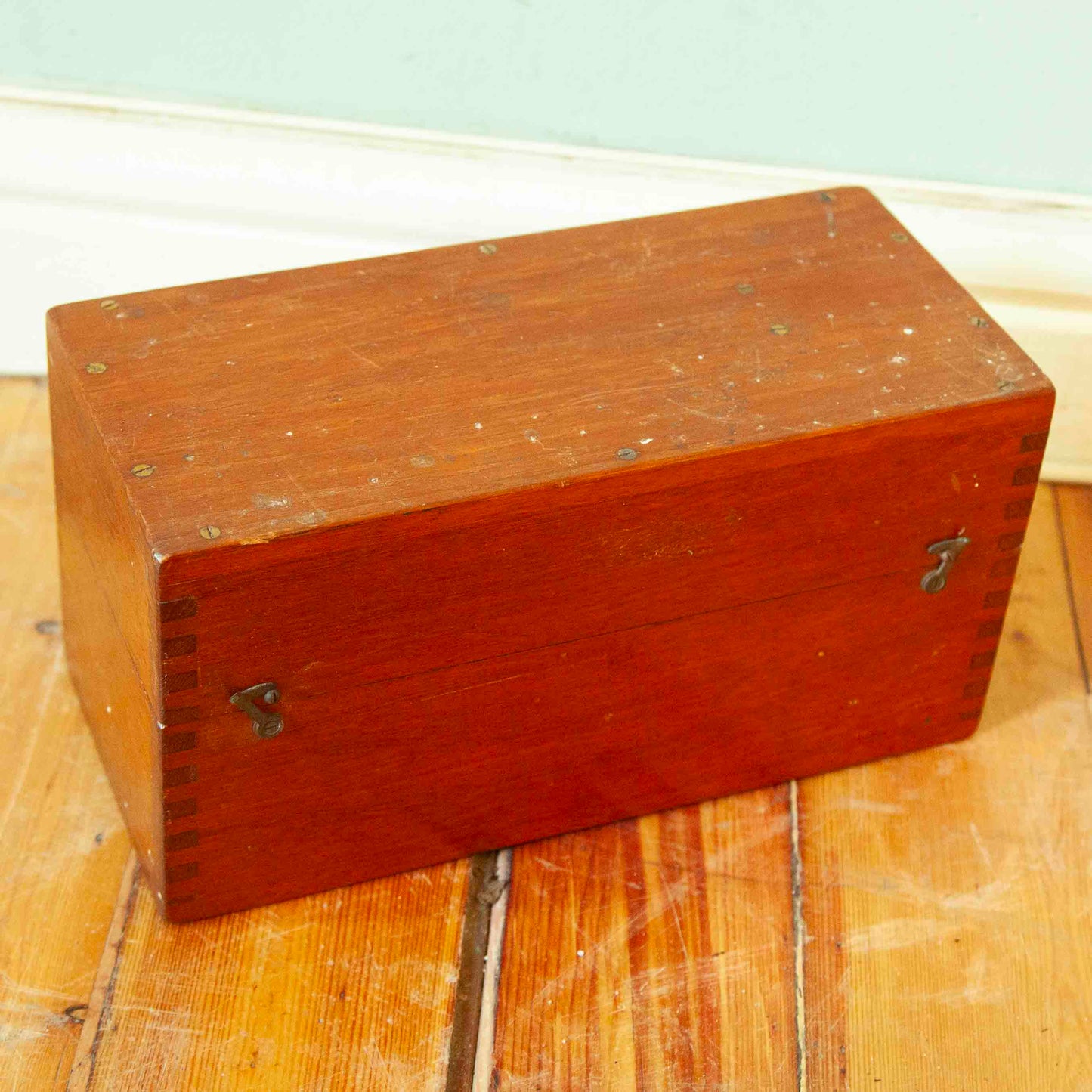 Vintage wooden boxes