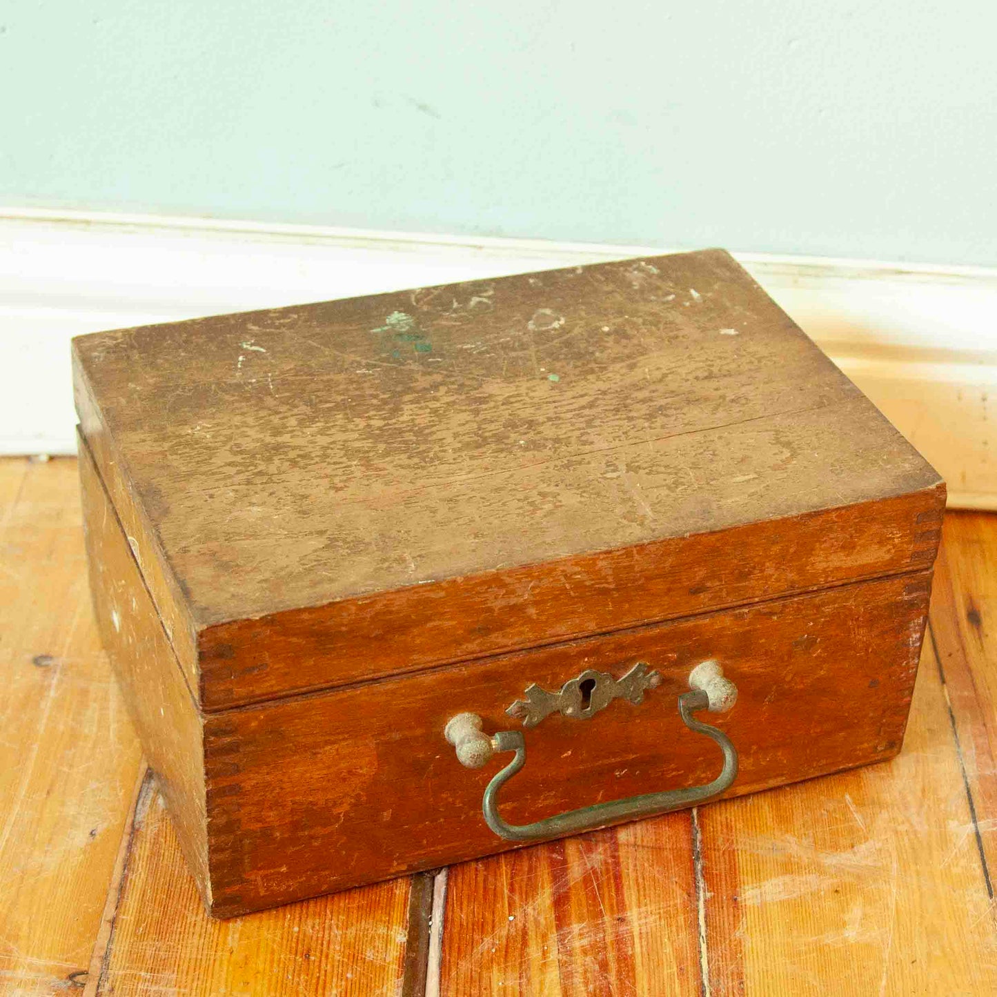 Vintage wooden boxes