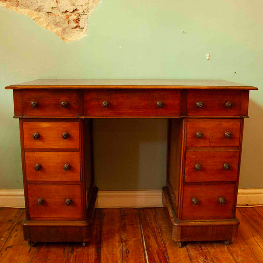 Victorian Pedestal Desk