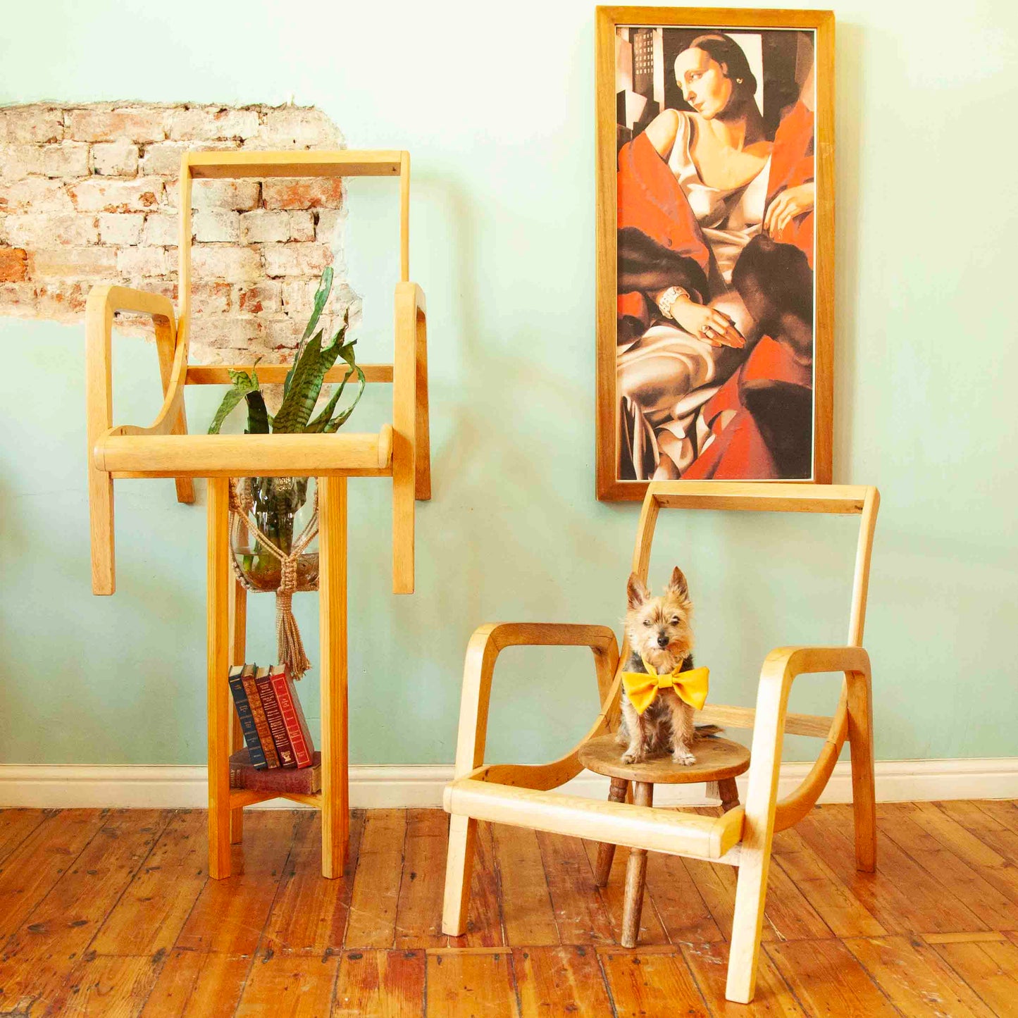 Midcentury armchair frames