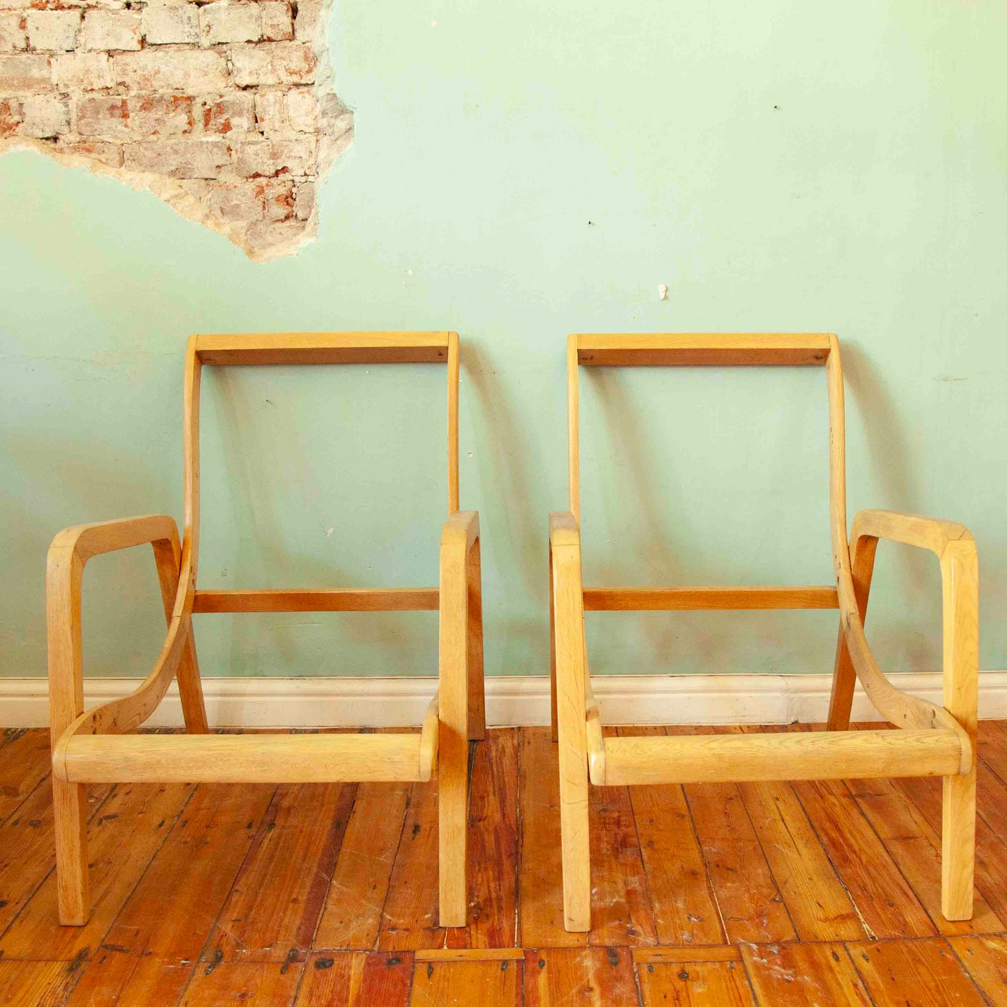 Midcentury armchair frames