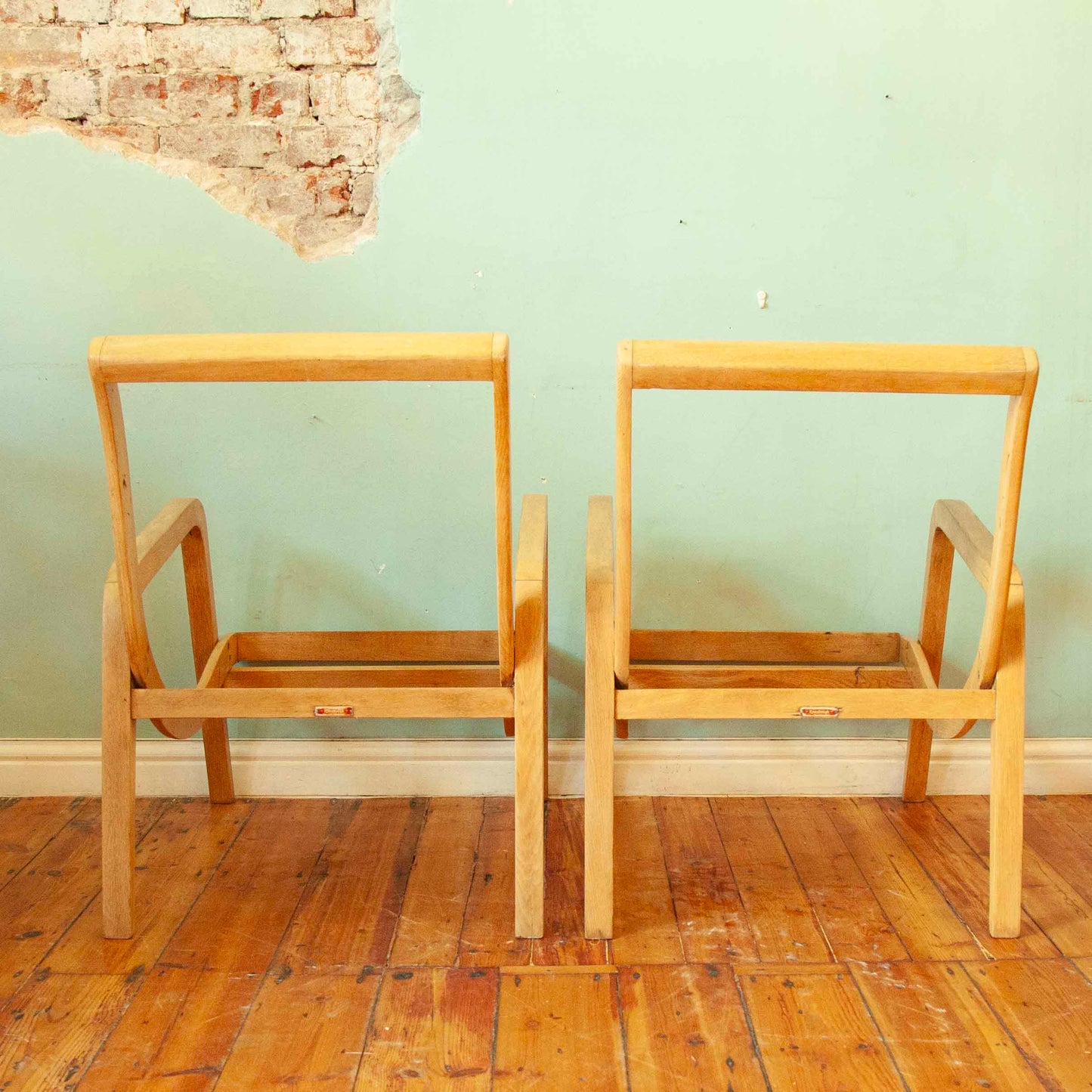 Midcentury armchair frames