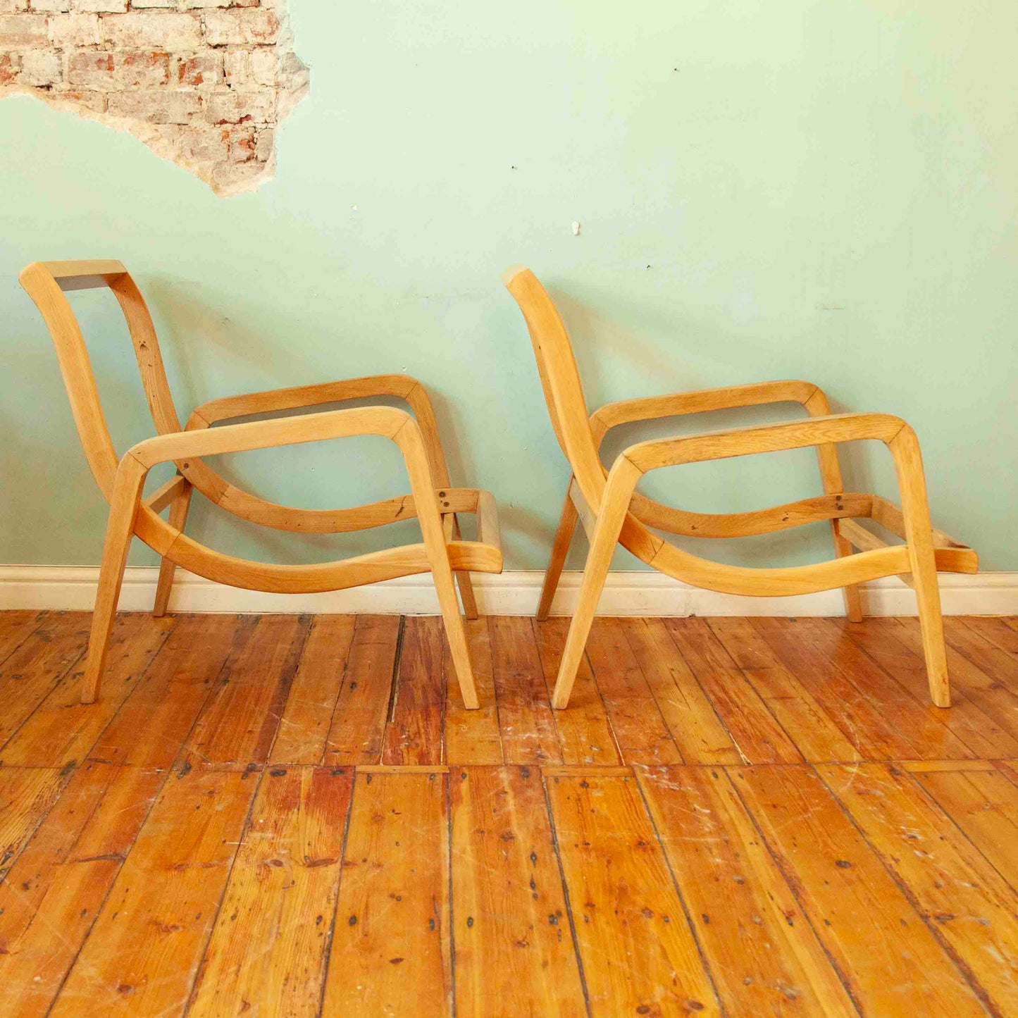 Midcentury armchair frames