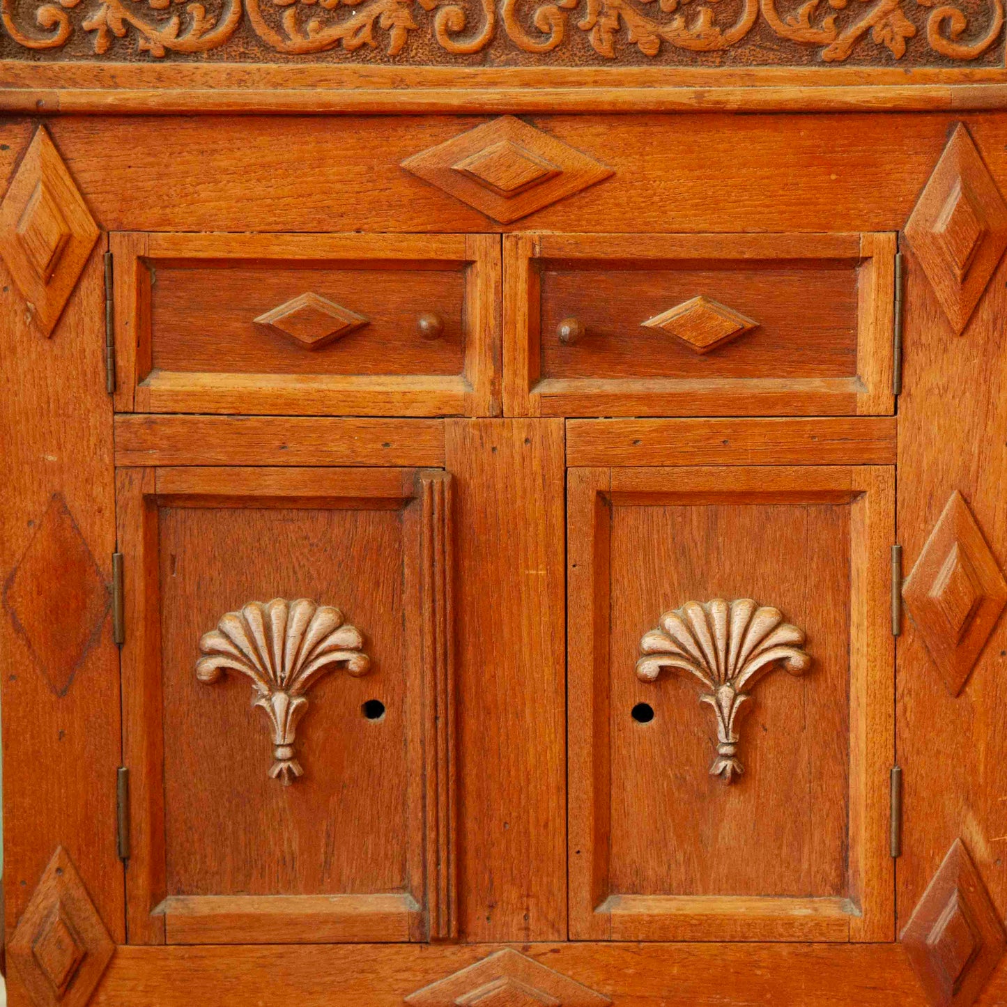 Antique drinks / record player cabinet