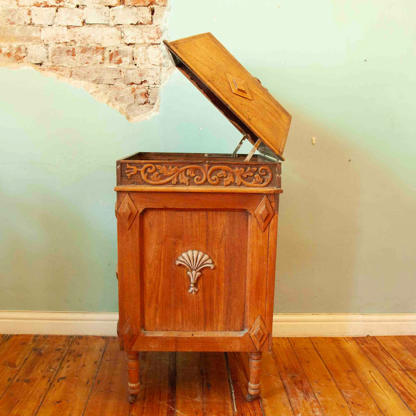 Antique drinks / record player cabinet