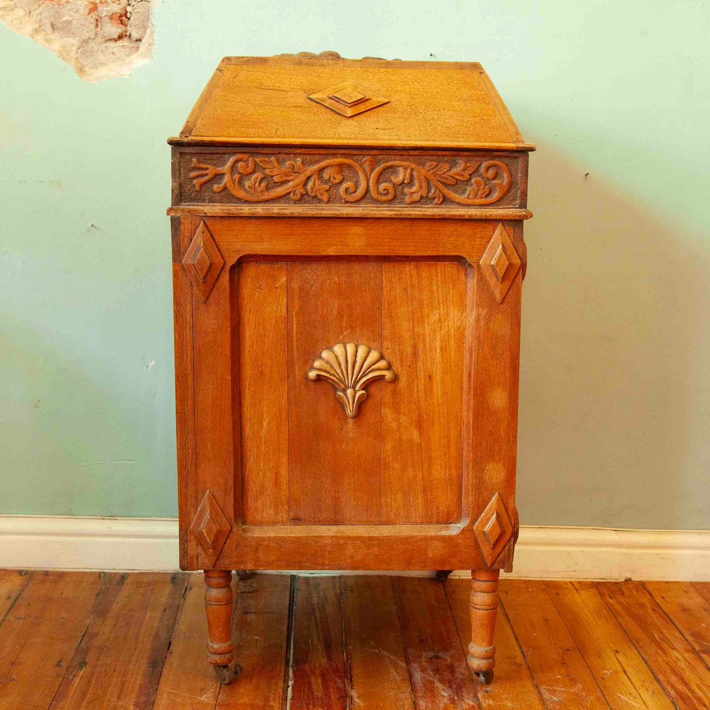 Antique drinks / record player cabinet