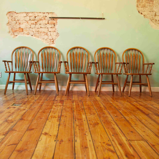 Windsor carver chairs